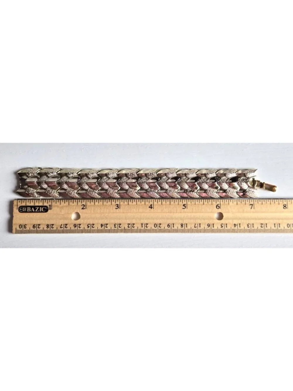 CORO Signed 3-Row Bracelet Elegant Gold Tone Shiny Sparkly Statement Vintage